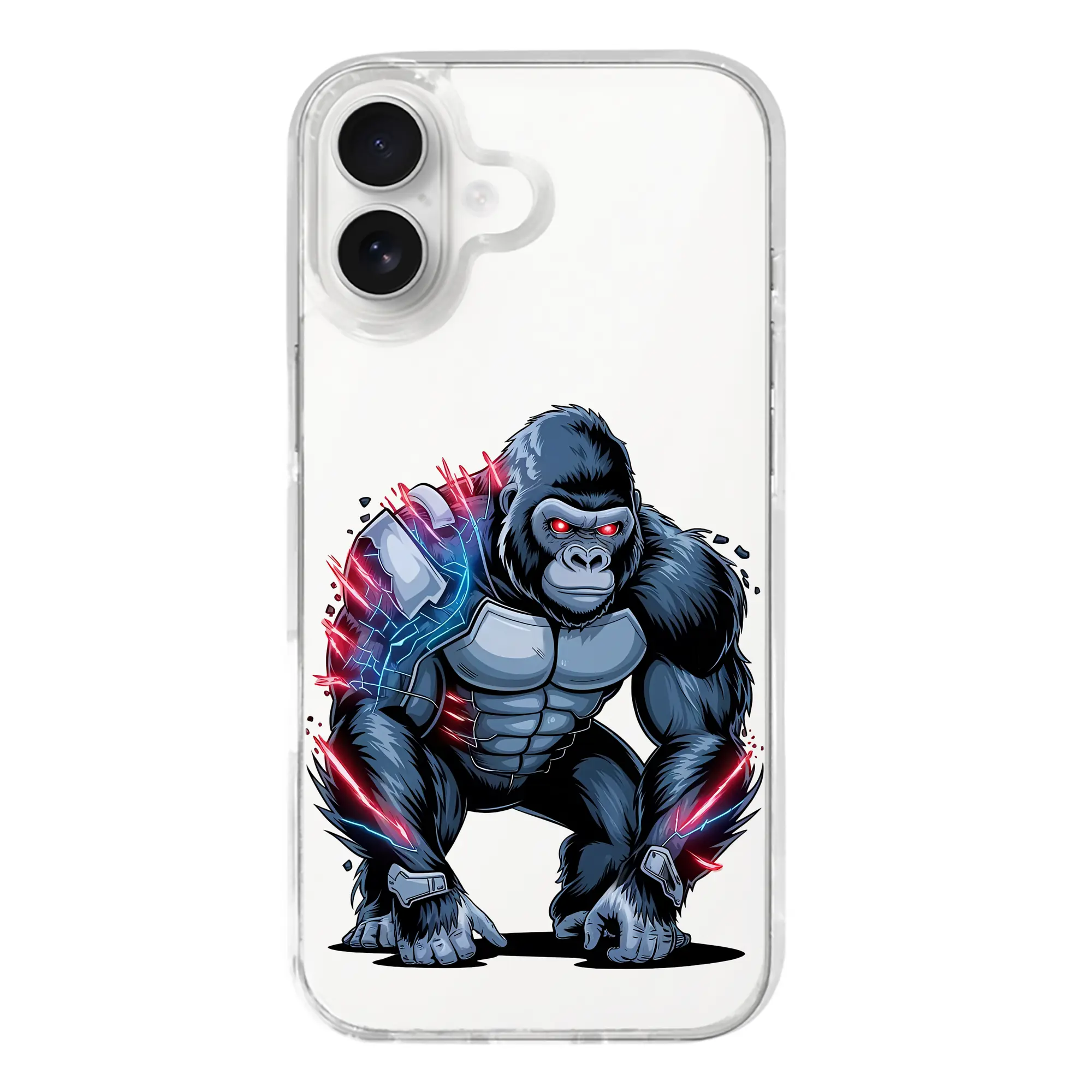 ゴジラ グッズ,キングコング - iPhone 17シリーズ 透明スマホケース – 薄型・耐衝撃・精密フィット保護カバー